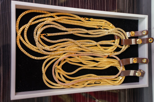 14KT Gold Chain Rose Gold Ice 2mm