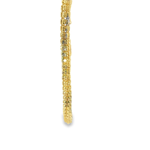 14KT Gold Chain Ice 6mm