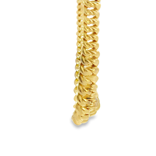 14K Gold Chain Princessa with Plain Clasp